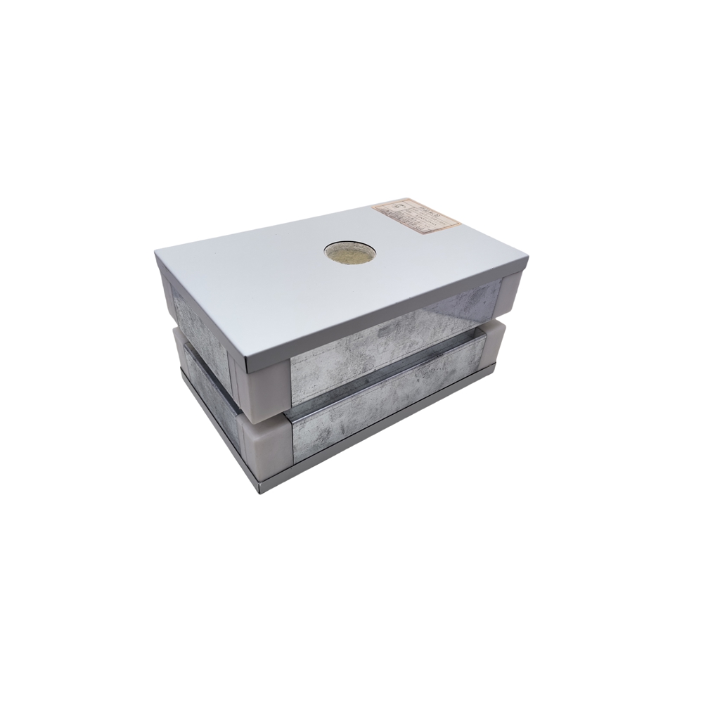 100mm handmade double glass rock wool board